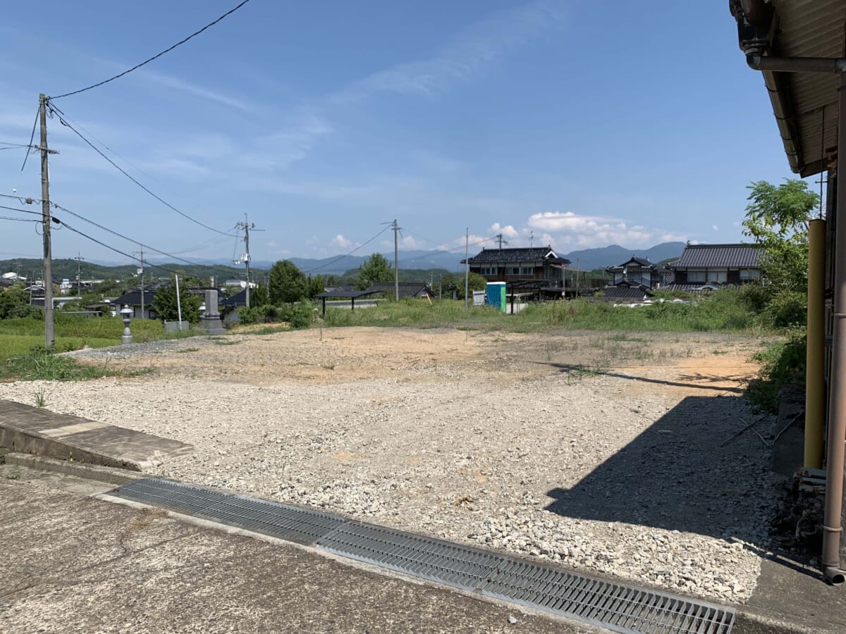 津山市池ヶ原ゆったりほのぼの150坪強