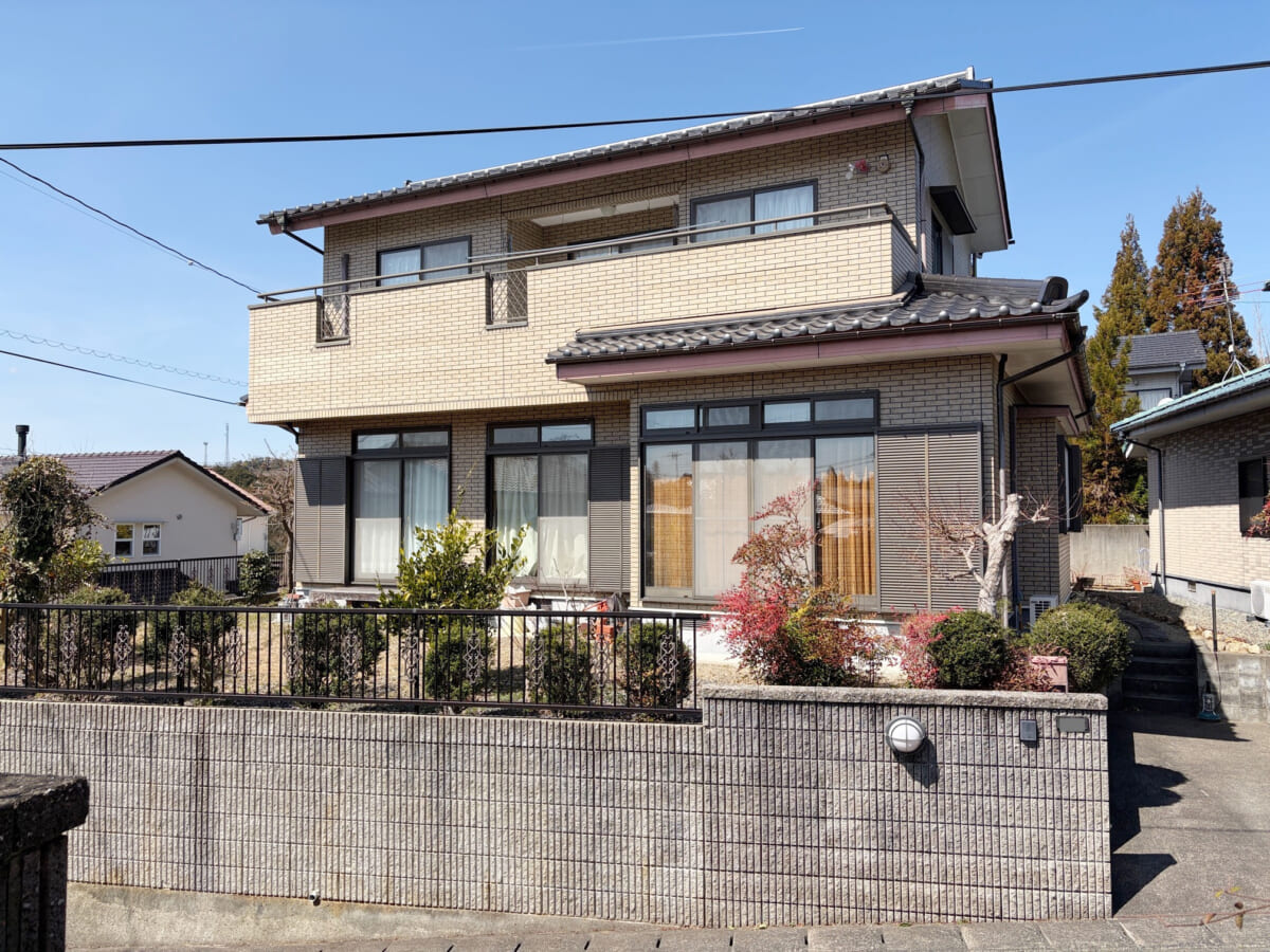 津山市下横野  高台の静かな住環境。